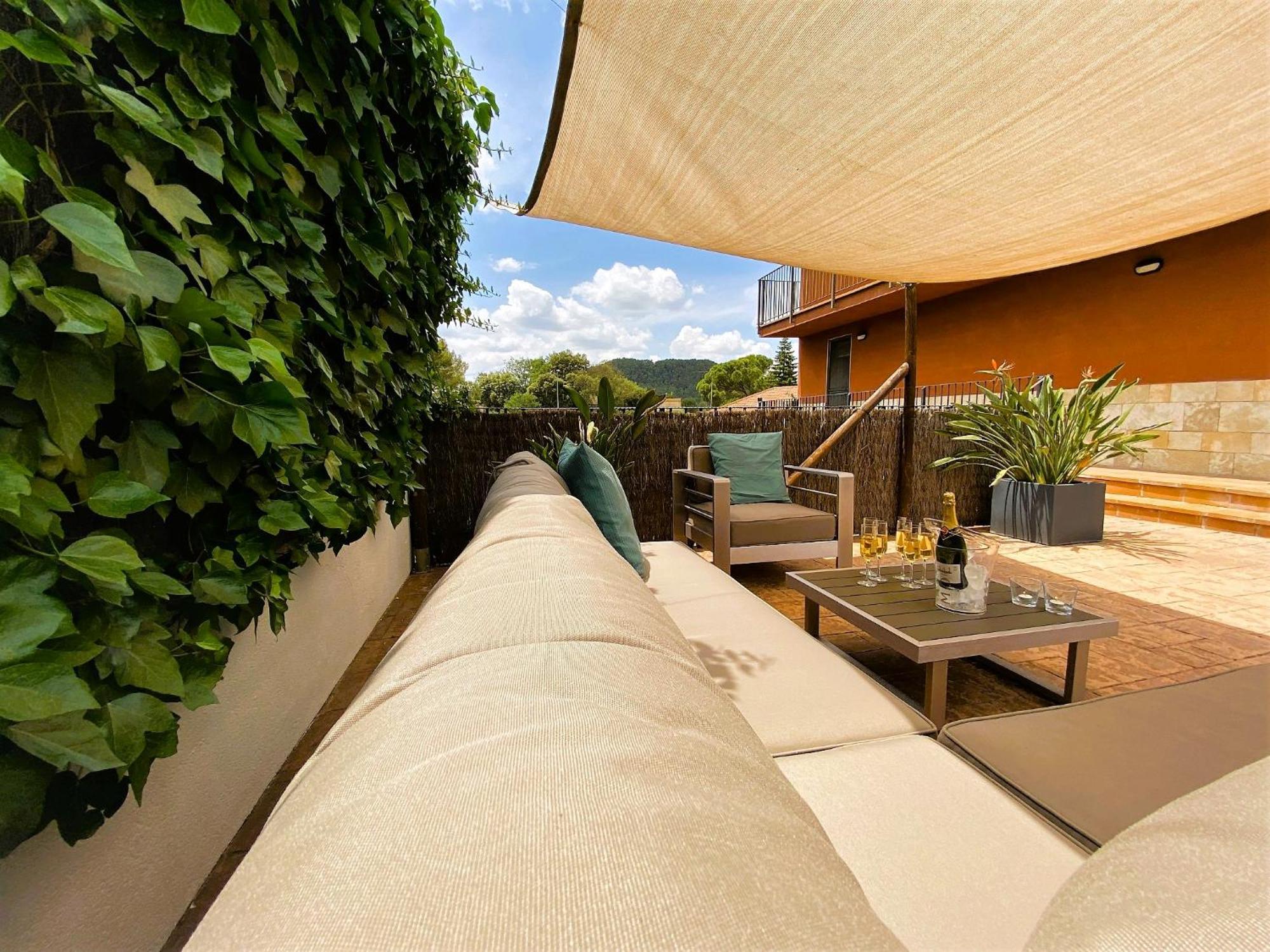 Morera Blanca Piscina, Barbacoa, Chill-Out San Mateu de Bages Exterior photo